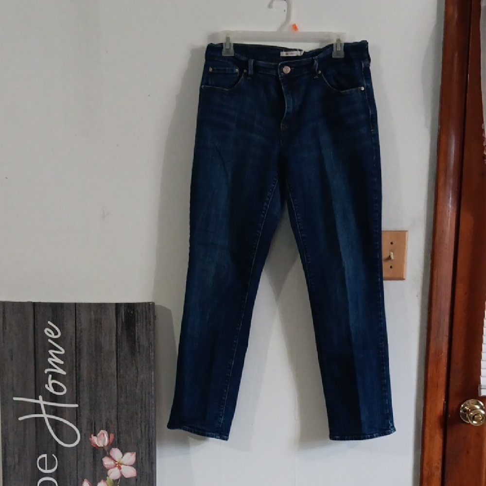 Women's Levi's Blue Jeans 505 Straight Leg